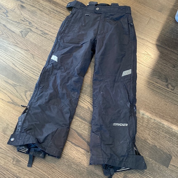 Spyder Bottoms Spyder Kids Ski Snow Snowboard Pants Guc Black